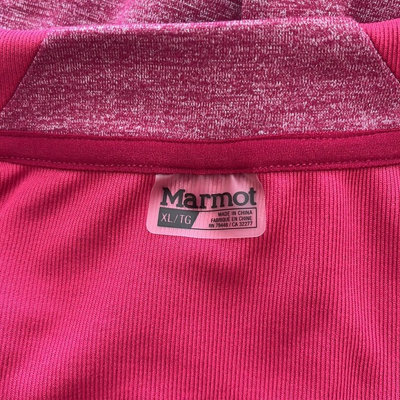 Marmot Pink Long Sleeve Top Size XL - Picture 6 of 6